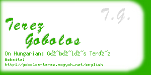 terez gobolos business card